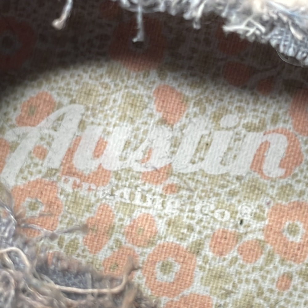 Austin Clothing Co. Raw Edge Light Blue Sneakers - Picture 8 of 10